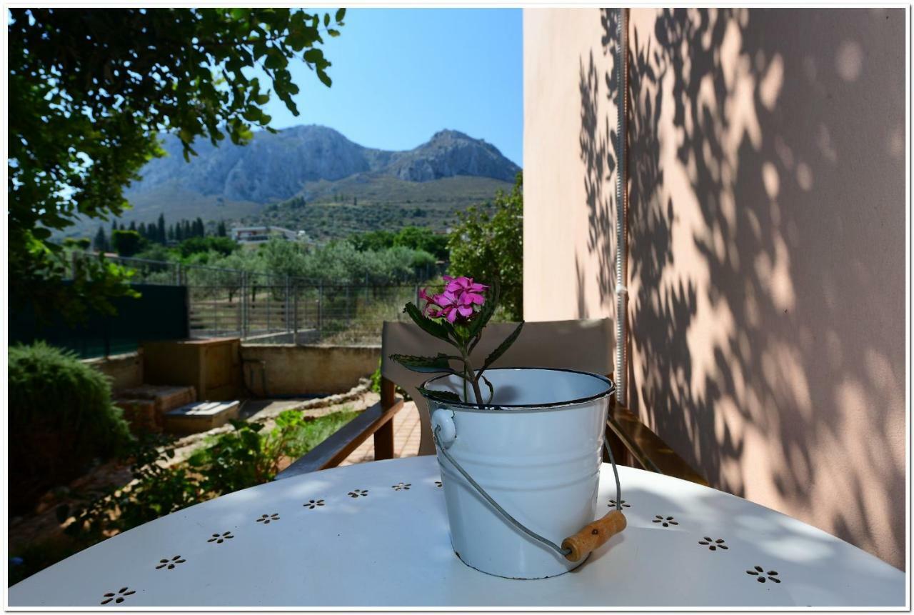Cozy Home With Great View In Ancient Corinth Exteriér fotografie