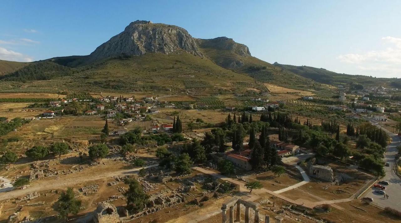 Cozy Home With Great View In Ancient Corinth Exteriér fotografie